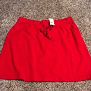 Brand New Loft Textured Jogger Skirt, Size Medium